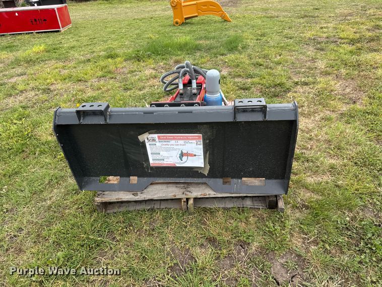 image for item MX9233 Raytree RMH680 skid steer breaker