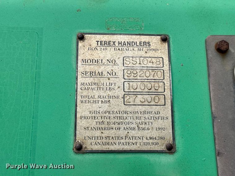 image for item NK9210 Terex SS1048 telehandler