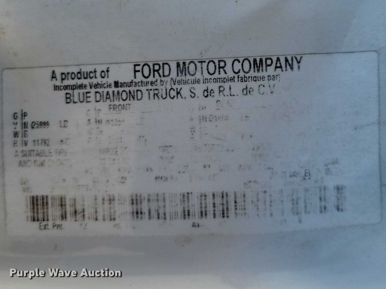 image for item NK9992 2007 Ford F750 Super Duty 