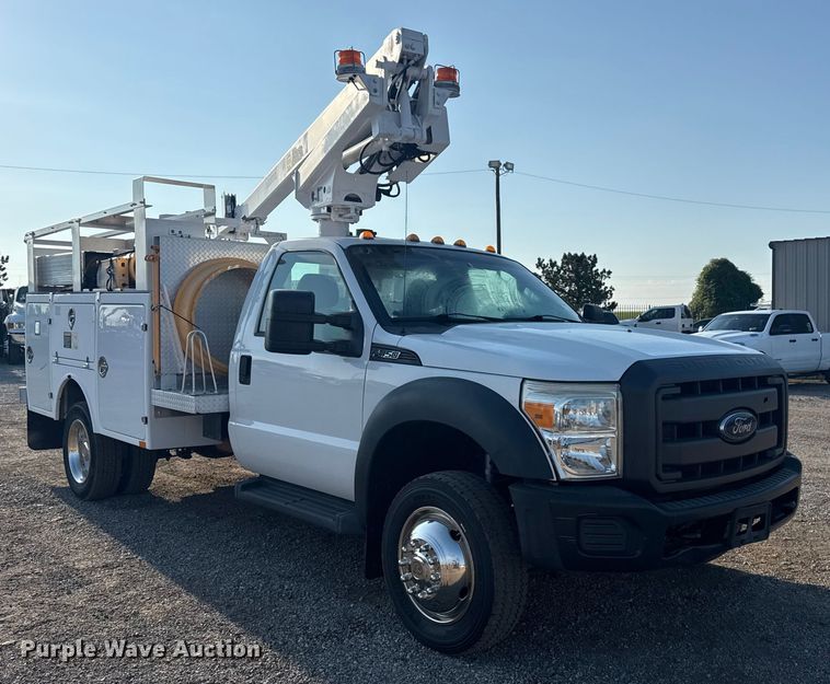 image for item NU9639 2012 Ford F450 Super Duty bucket truck