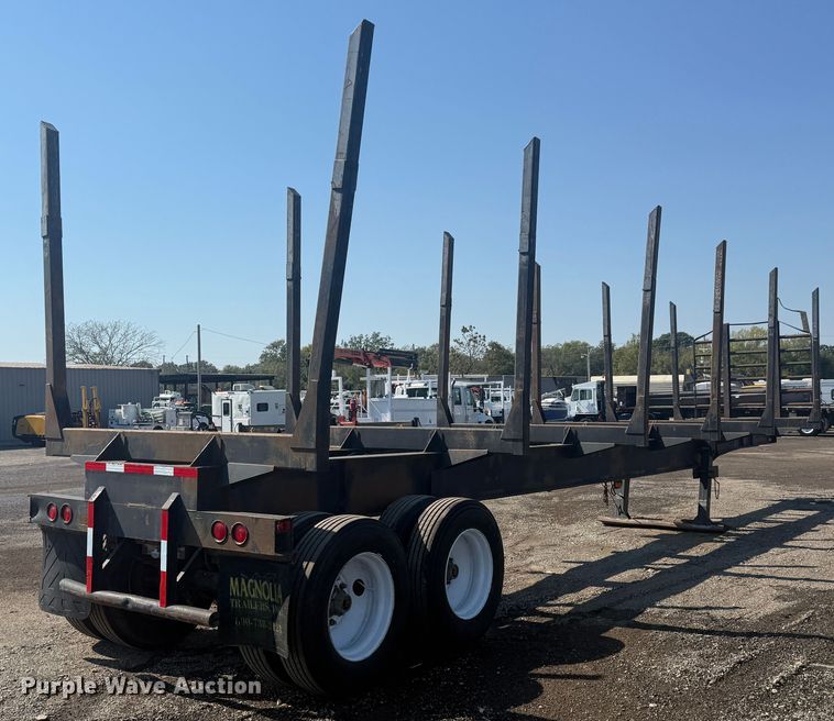 image for item NU9788 1999 Nabors Trailer Inc. log trailer