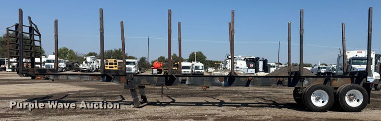 image for item NU9788 1999 Nabors Trailer Inc. log trailer