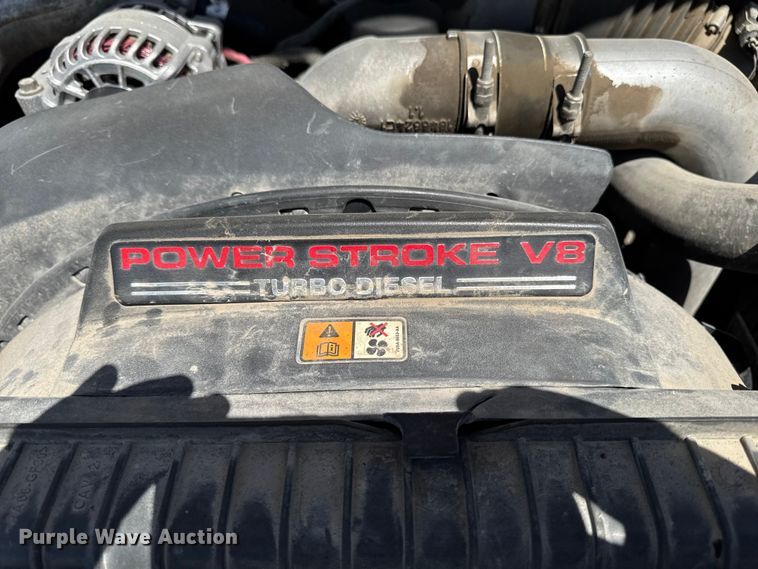 image for item OE9554 2005 Ford F350 Super Duty XL Ext. Cab utility bed pickup truck