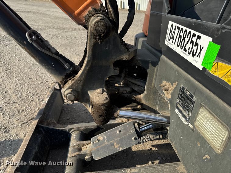 image for item YA1215 2020 Doosan DX35 mini excavator