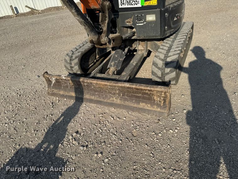 image for item YA1215 2020 Doosan DX35 mini excavator