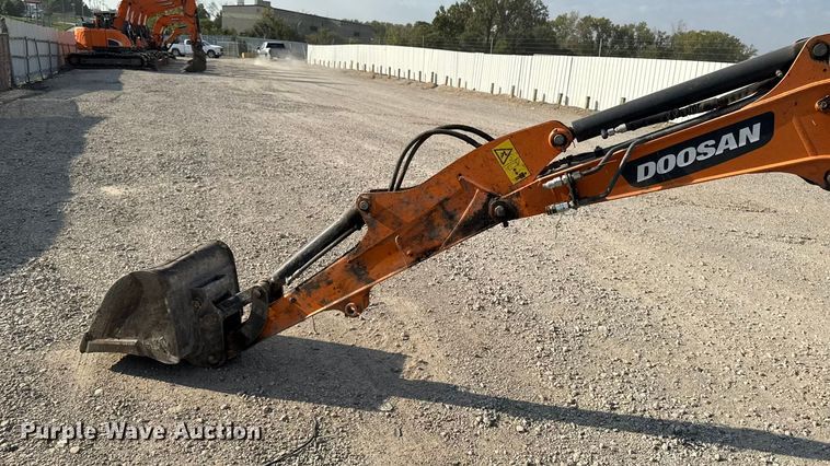 image for item YA1215 2020 Doosan DX35 mini excavator
