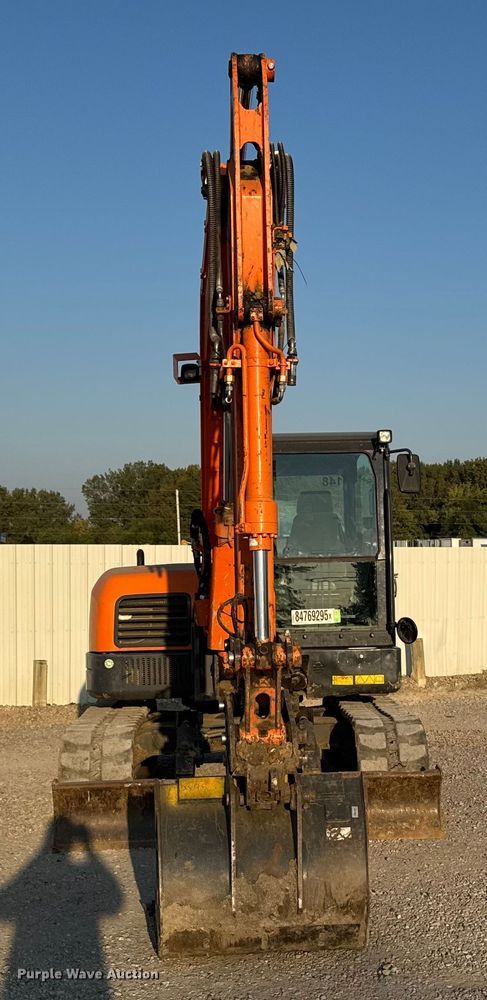 image for item YA1218 2021 Doosan DX85R-3 mini excavator