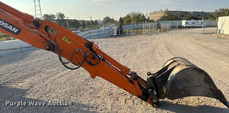 image for item YA1218 2021 Doosan DX85R-3 mini excavator