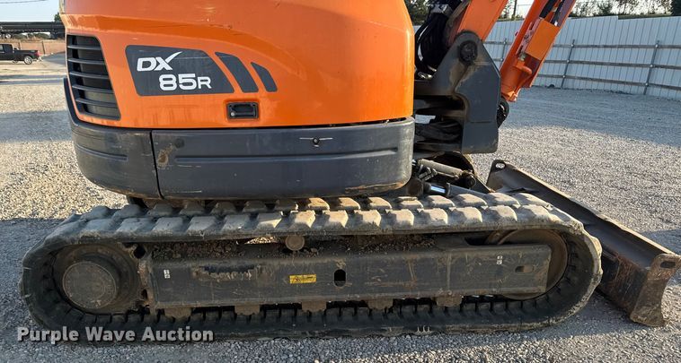 image for item YA1218 2021 Doosan DX85R-3 mini excavator