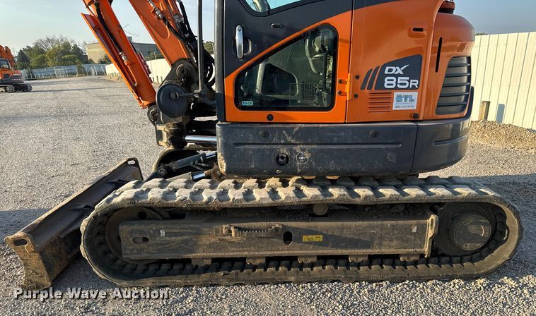 image for item YA1218 2021 Doosan DX85R-3 mini excavator