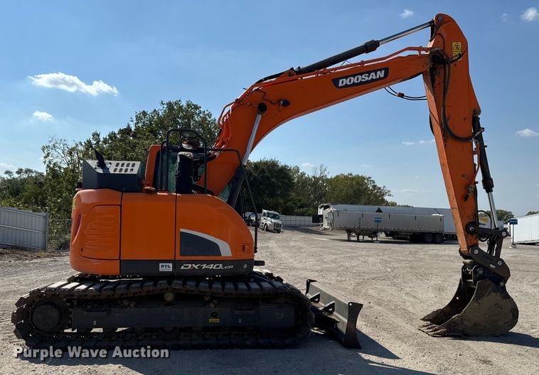 image for item YA1221 2021 Doosan DX140LCR-5 excavator