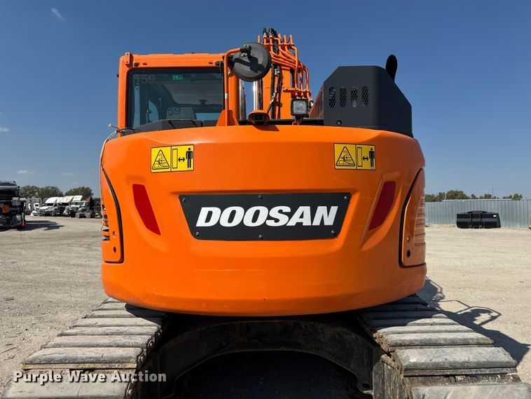 image for item YA1221 2021 Doosan DX140LCR-5 excavator