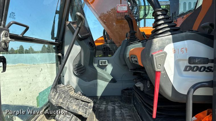 image for item YA1221 2021 Doosan DX140LCR-5 excavator