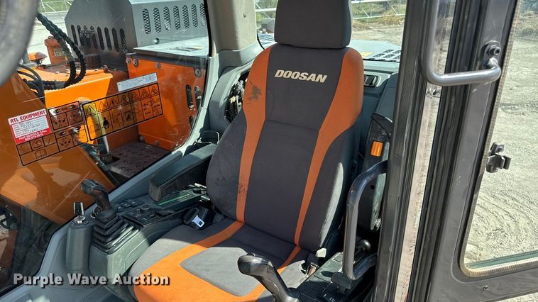 image for item YA1221 2021 Doosan DX140LCR-5 excavator