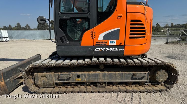image for item YA1221 2021 Doosan DX140LCR-5 excavator
