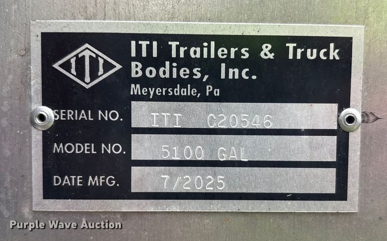 image for item YA1887 2026 Peterbilt 567 vacuum truck
