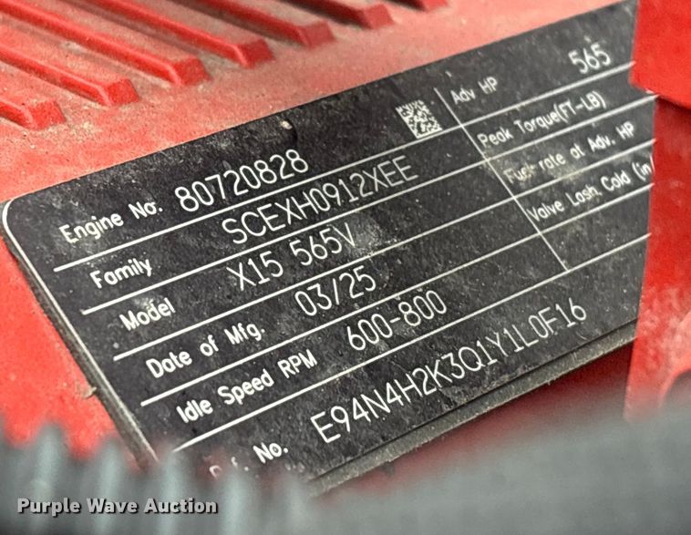 image for item YA1887 2026 Peterbilt 567 vacuum truck