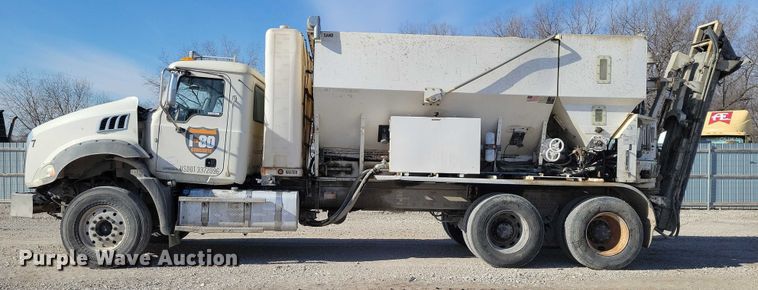 image for item YA2181 2019 Mack Granite volumetric concrete mixer truck