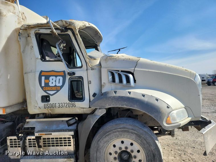 image for item YA2181 2019 Mack Granite volumetric concrete mixer truck