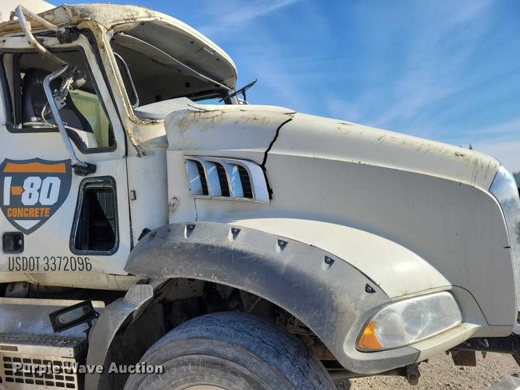image for item YA2181 2019 Mack Granite volumetric concrete mixer truck