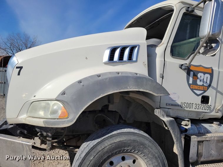 image for item YA2181 2019 Mack Granite volumetric concrete mixer truck