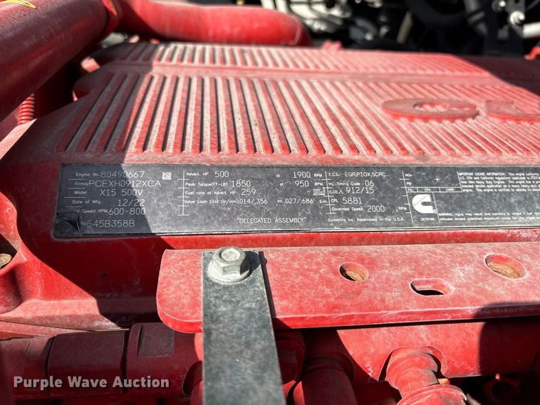 image for item YA2272 2024 International HX520 semi truck