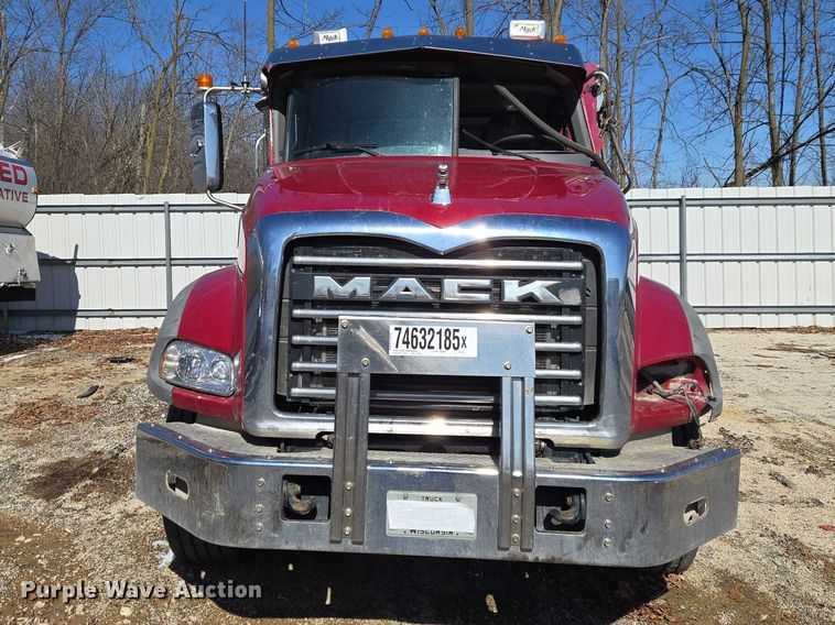 image for item YA2591 2017 Mack GU813 dump truck