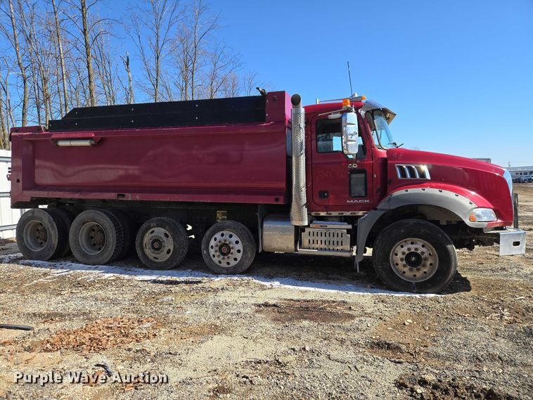 image for item YA2591 2017 Mack GU813 dump truck