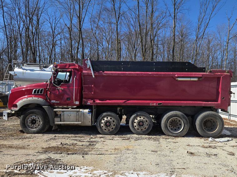 image for item YA2591 2017 Mack GU813 dump truck