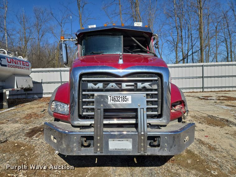 image for item YA2591 2017 Mack GU813 dump truck