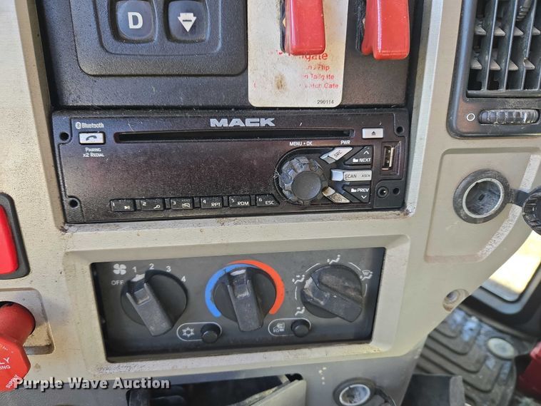 image for item YA2591 2017 Mack GU813 dump truck