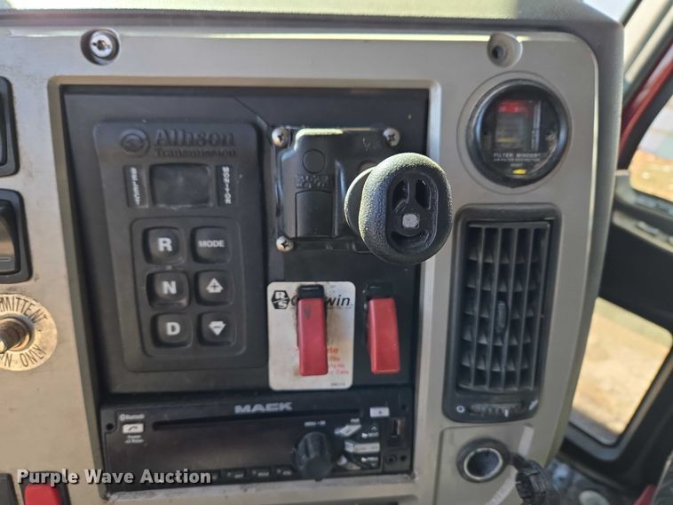 image for item YA2591 2017 Mack GU813 dump truck