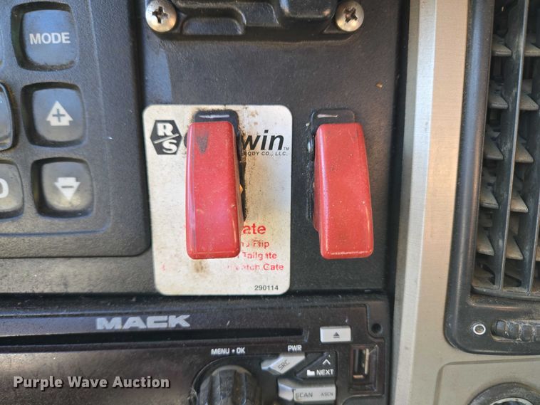 image for item YA2591 2017 Mack GU813 dump truck