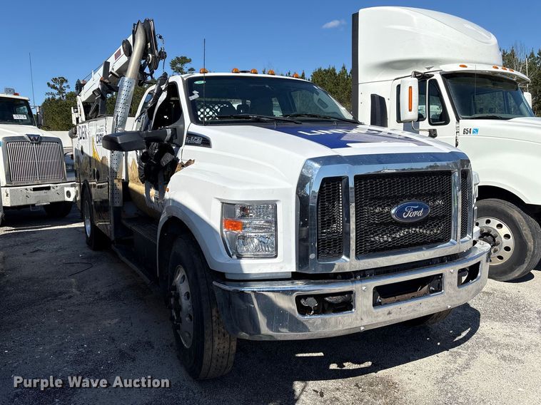 image for item YA2616 2024 Ford F750 utility / service truck