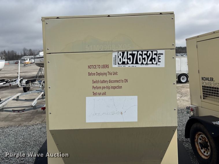 image for item YA2708 2005 Kohler Power Systems 60 generator