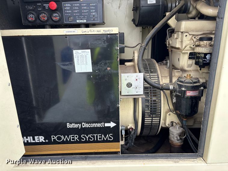 image for item YA2708 2005 Kohler Power Systems 60 generator