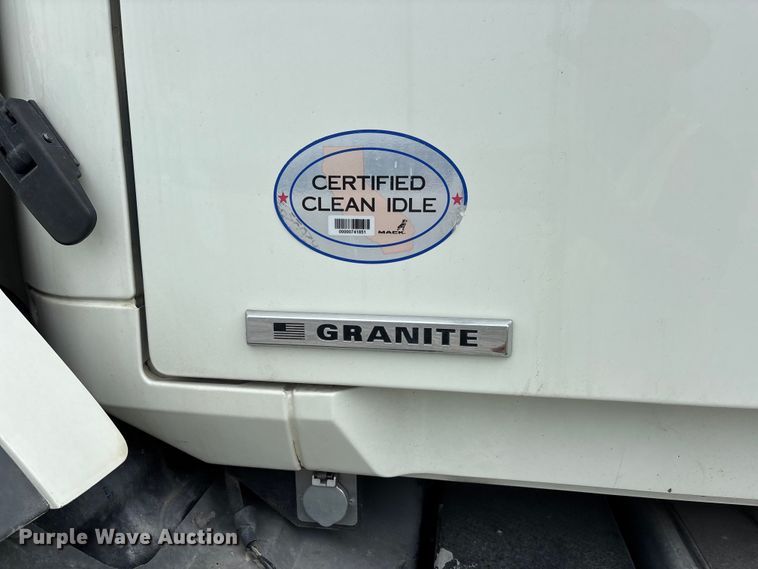 image for item YA2719 2023 Mack GR64B dump truck