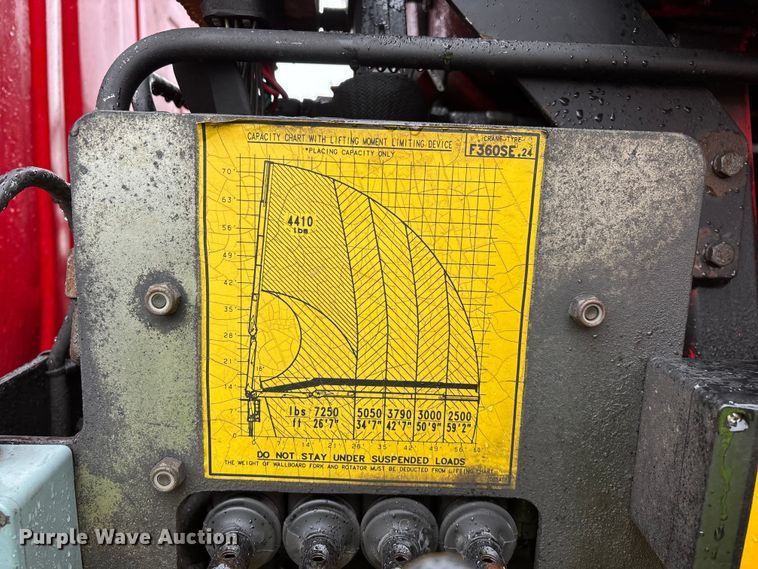 image for item YA2958 2013 Western Star 4700 crane truck