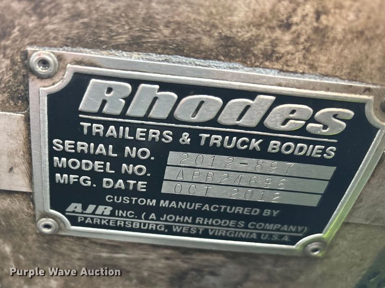 image for item YA2958 2013 Western Star 4700 crane truck