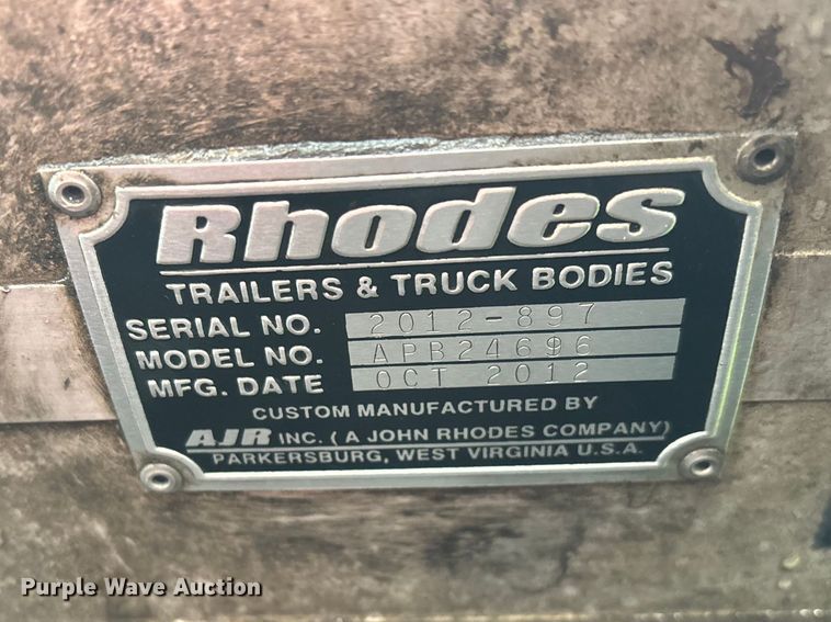 image for item YA2958 2013 Western Star 4700 crane truck