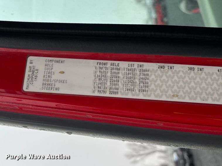 image for item YA2958 2013 Western Star 4700 crane truck