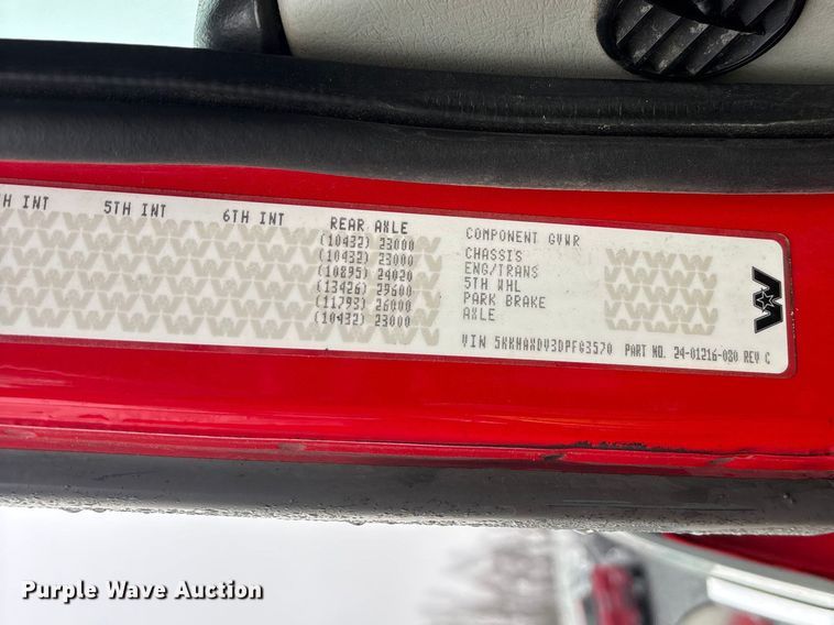 image for item YA2958 2013 Western Star 4700 crane truck