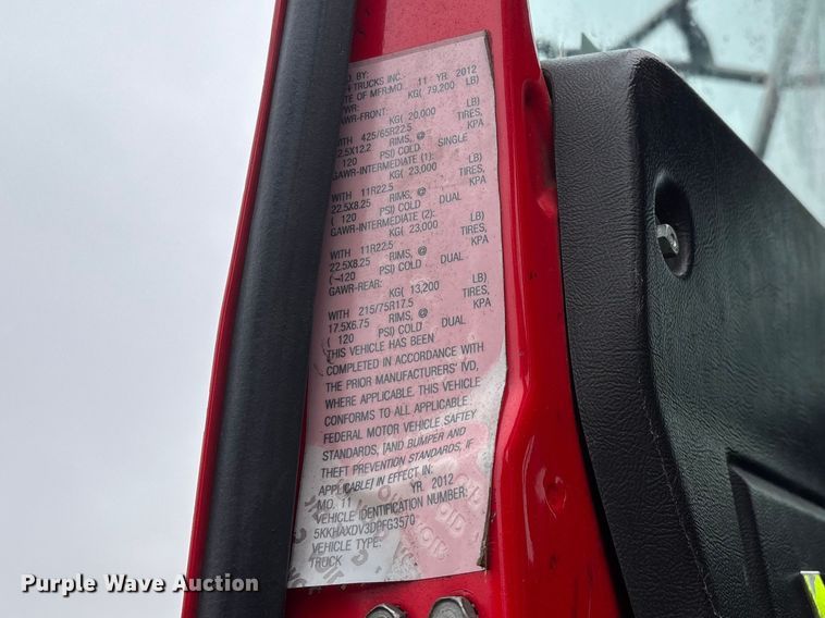 image for item YA2958 2013 Western Star 4700 crane truck