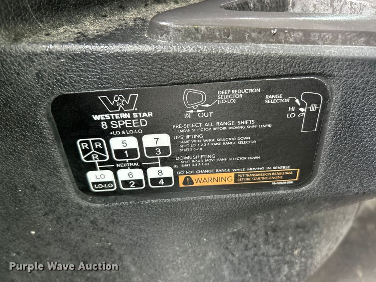 image for item YA2959 2025 Western Star 47X dump truck