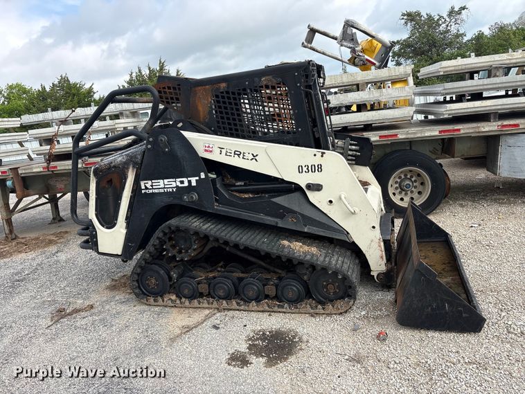 image for item YA3144 Terex R350T forestry tracked skid steer loader