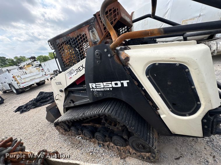 image for item YA3144 Terex R350T forestry tracked skid steer loader