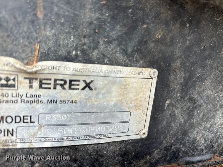 image for item YA3144 Terex R350T forestry tracked skid steer loader