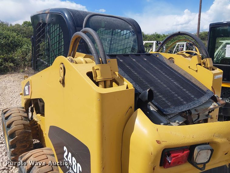 image for item YA3147 2012 Caterpillar 246C skid steer loader