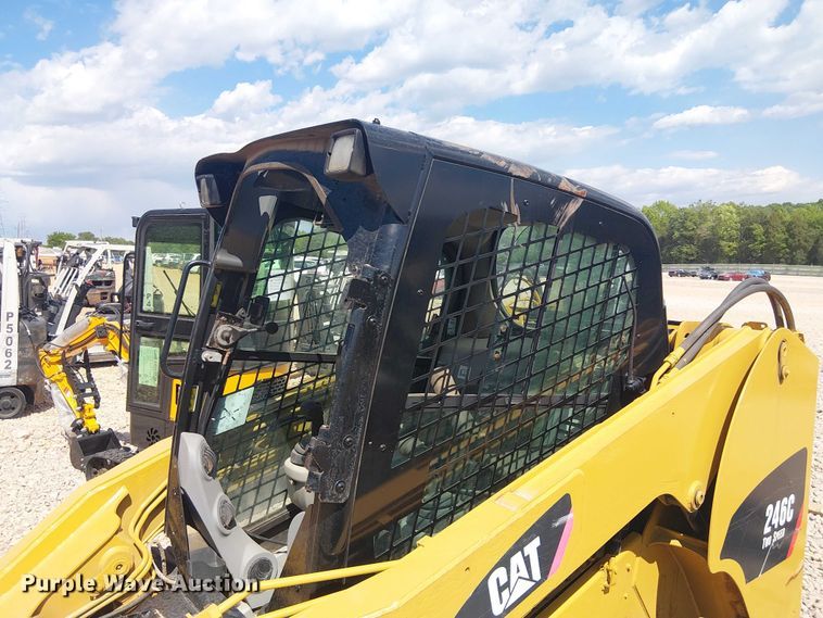 image for item YA3147 2012 Caterpillar 246C skid steer loader