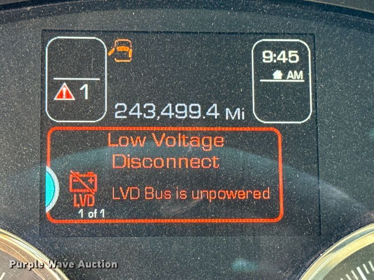 image for item YA3275 2015 Kenworth T880 dump truck